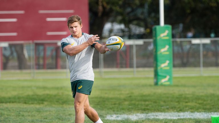 South Africa and Sharks fly-half Patrick Lambie