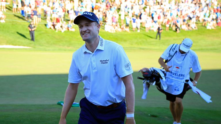 Knox collected his second PGA Tour title of the season at the Travelers Championship earlier this month