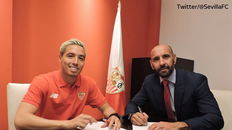 Samir Nasri signs for La Liga side Sevilla