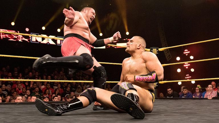 WWE NXT, Samoa Joe, Mojo Rawley