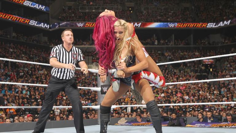 WWE SummerSlam - Sasha Banks v Charlotte