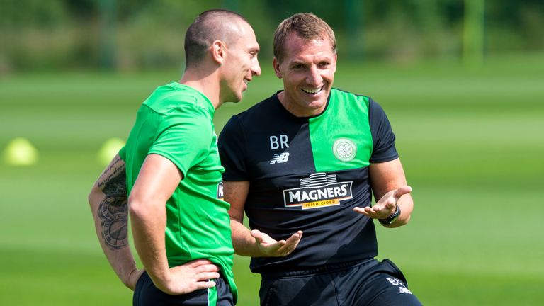 Celtic manager Brendan Rodgers says Brown has made the right decision 