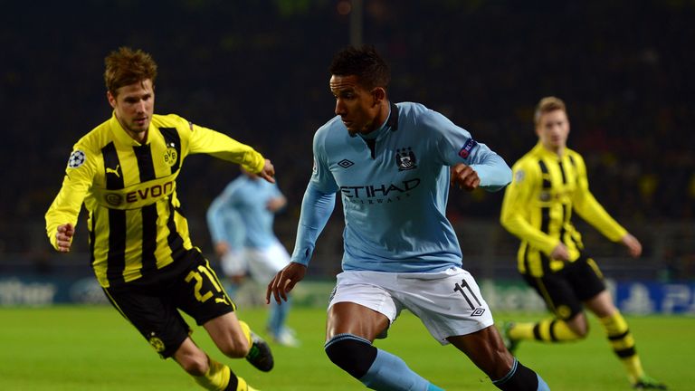 Sinclair has sampled Champions League football with City against Borussia Dortmund - but not at the Etihad