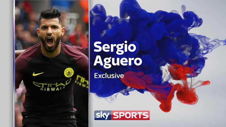 Sergio Aguero speaks exclusively to Sky Sports' Geoff Shreeves