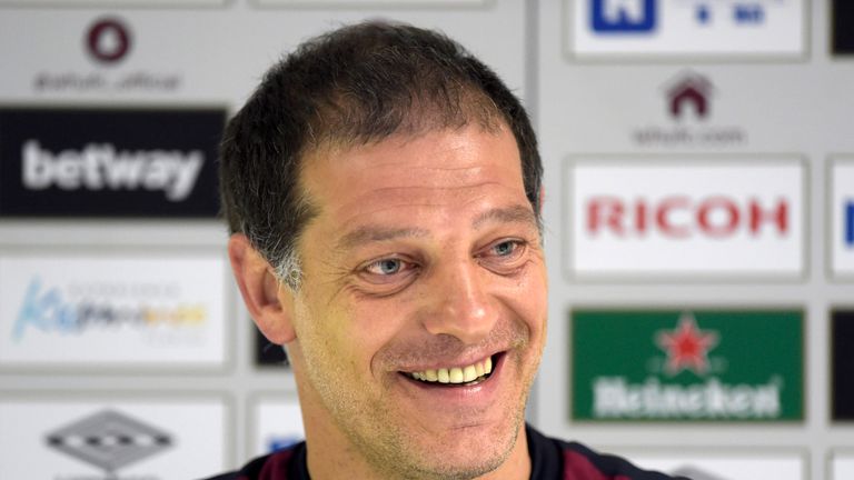 West Ham manager Slaven Bilic