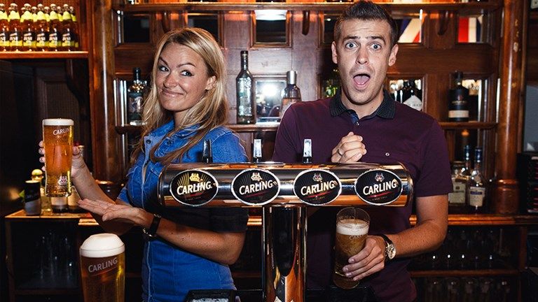 Soccer AM's Laura Woods and Adam Smith will present In Off The Bar