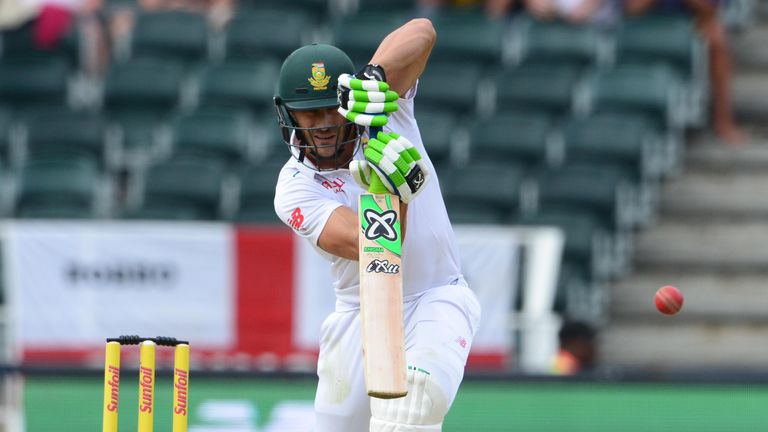 South Africa's Faf du Plessis