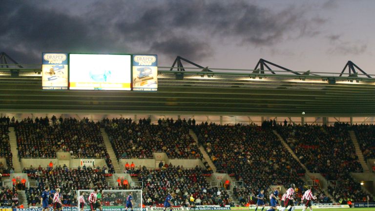 Southampton opened St Mary's Stadium at the start of the 2001/02 season