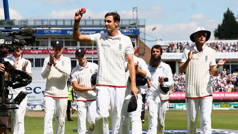 Steven Finn claimed six wickets on day three of the third Ashes Test in 2015