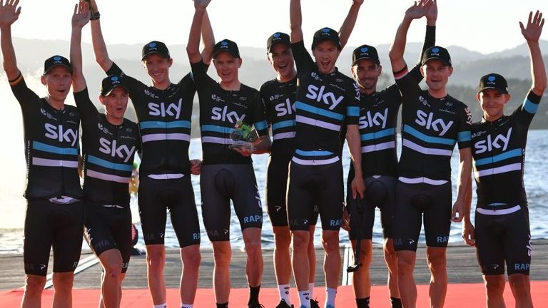 Team Sky, Vuelta a Espana, team time trial