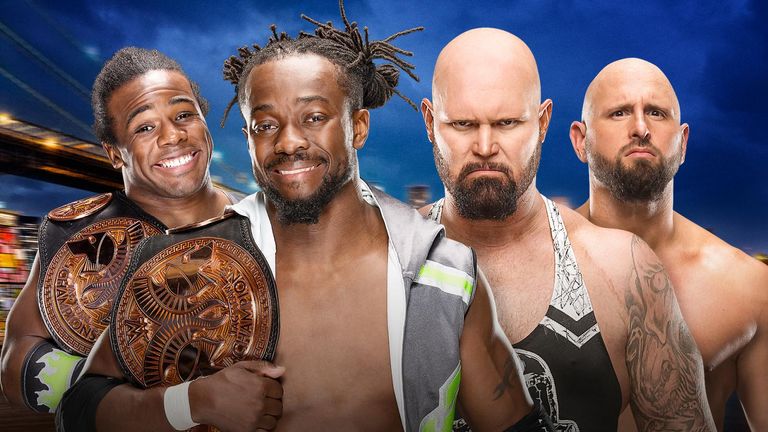 WWE SummerSlam - The New Day v The Club
