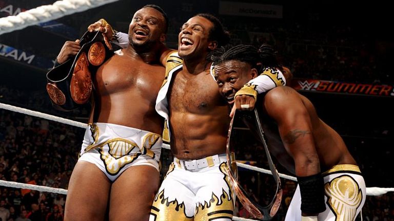 WWE SummerSlam 2015 - The New Day win WWE Tag Team Titles