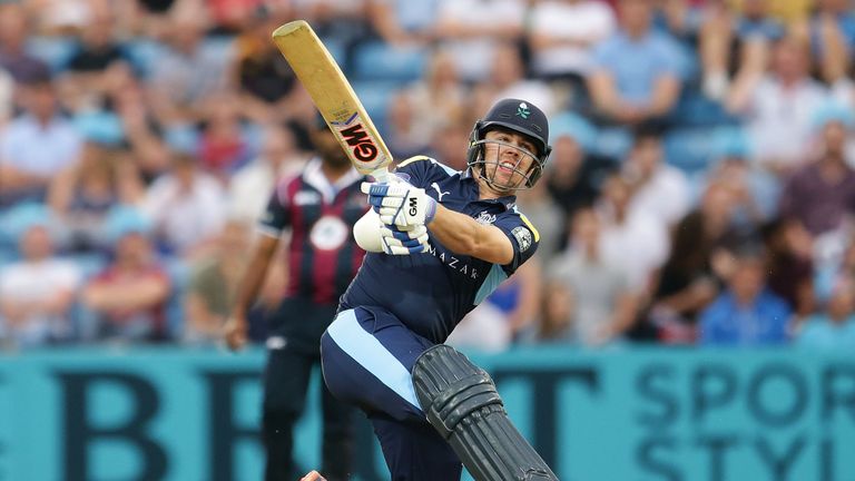 Travis Head of Yorkshire bats during the NatWest T20 Blast