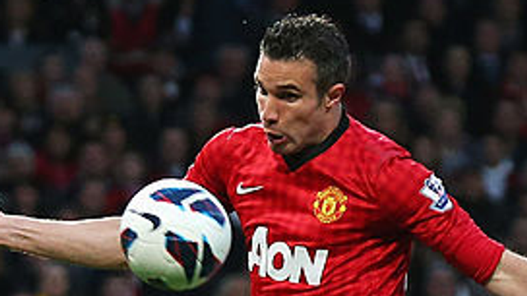 Robin van Persie fired Manchester United to the title in 2013