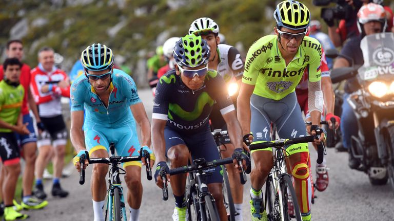 The GC battle on stage 10 of the Vuelta
