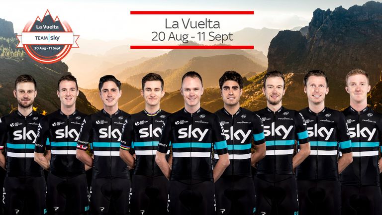 Vuelta a Espana 2016 lineup