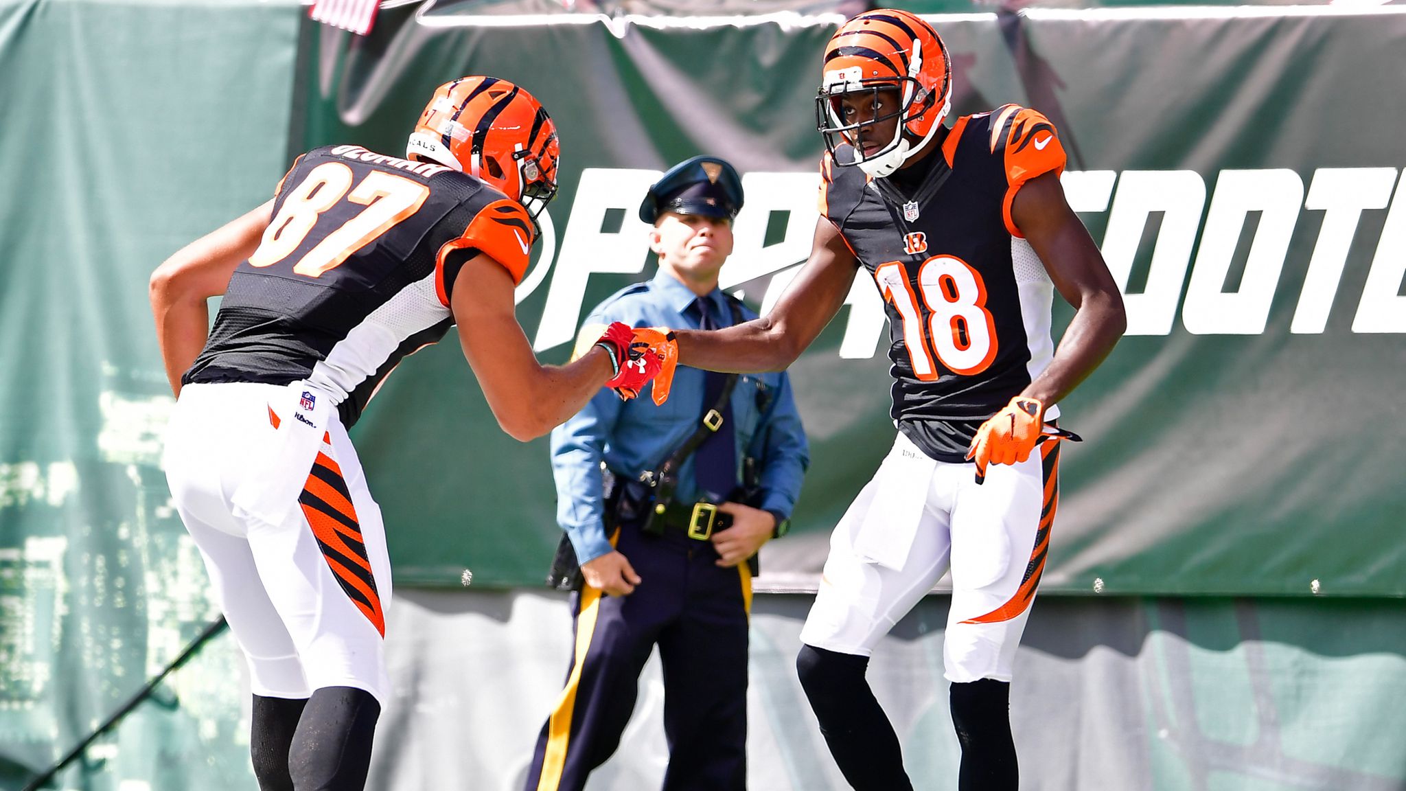 A.J. GREEN DRAWING A.J. Green Cincinnati Bengals Original 