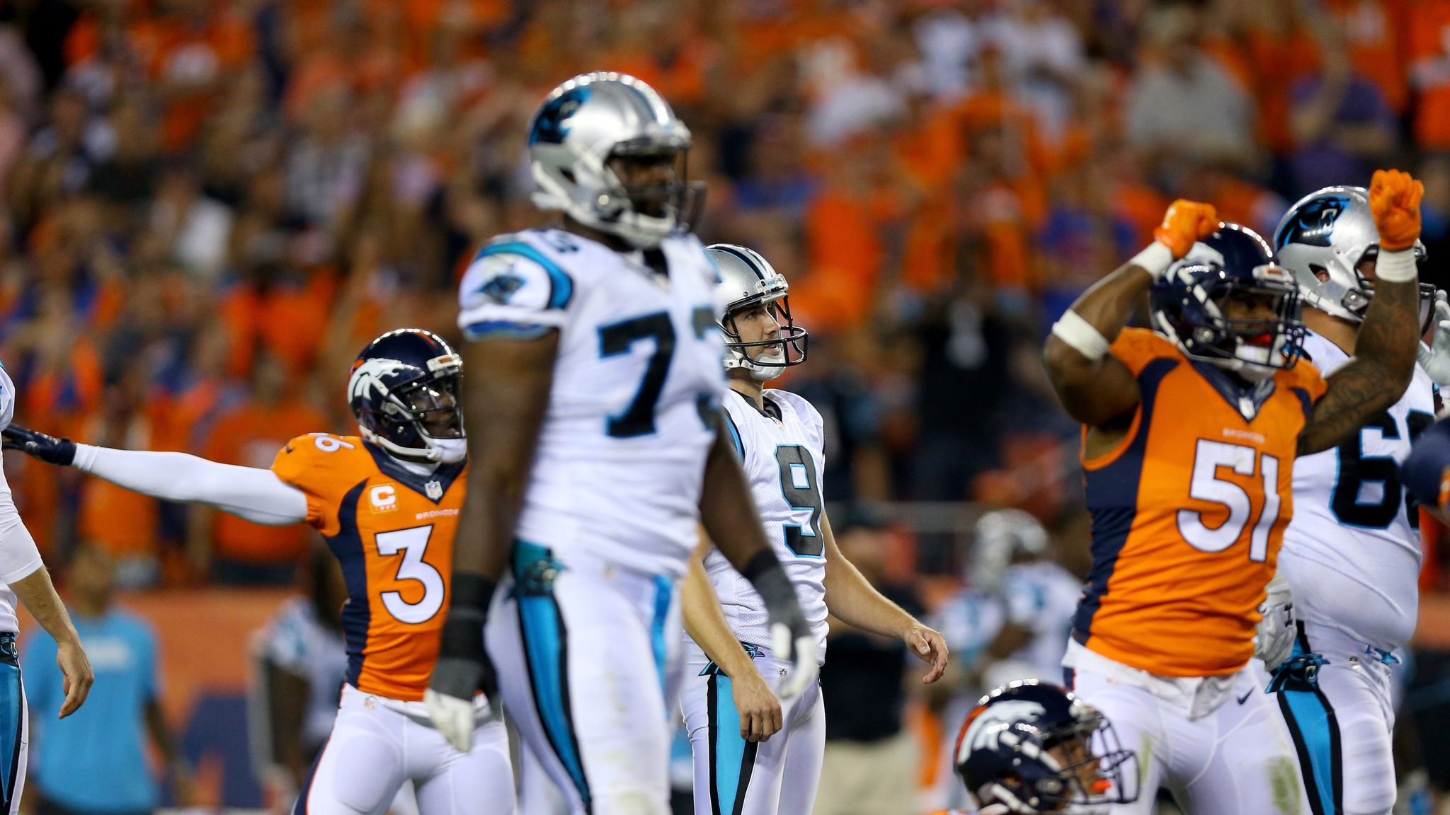 Broncos Win Super Bowl Rematch Over Panthers 21-20