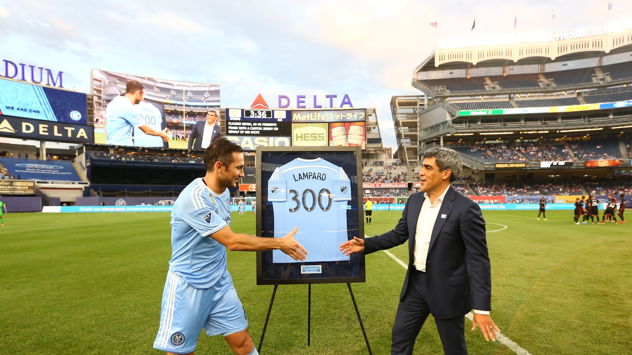 New York City FC prematurely celebrate Frank Lampard's 300th goal after  calculation error, Football News