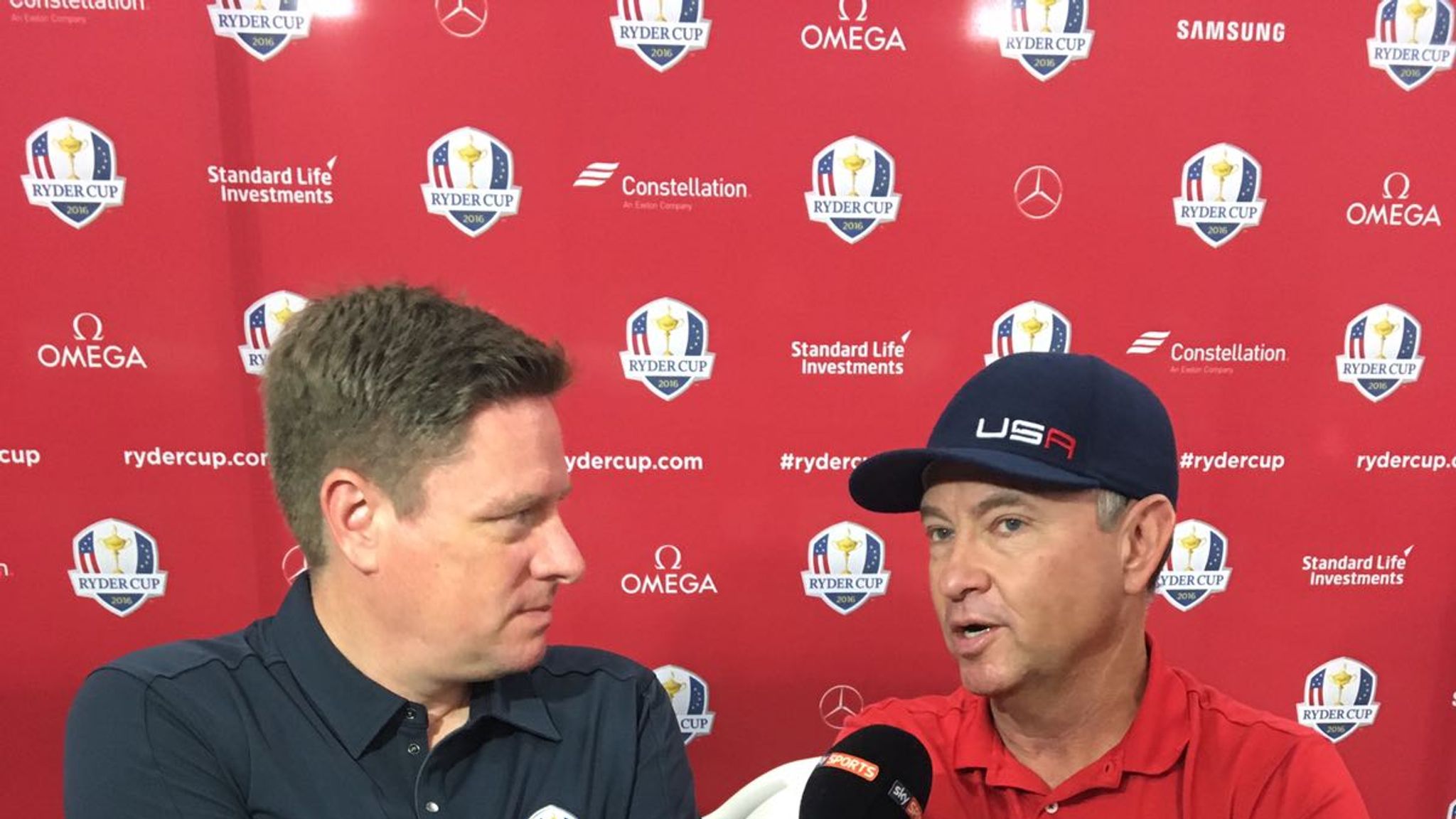 James Haddock behind the scenes at Hazeltine ahead of Ryder Cup Golf