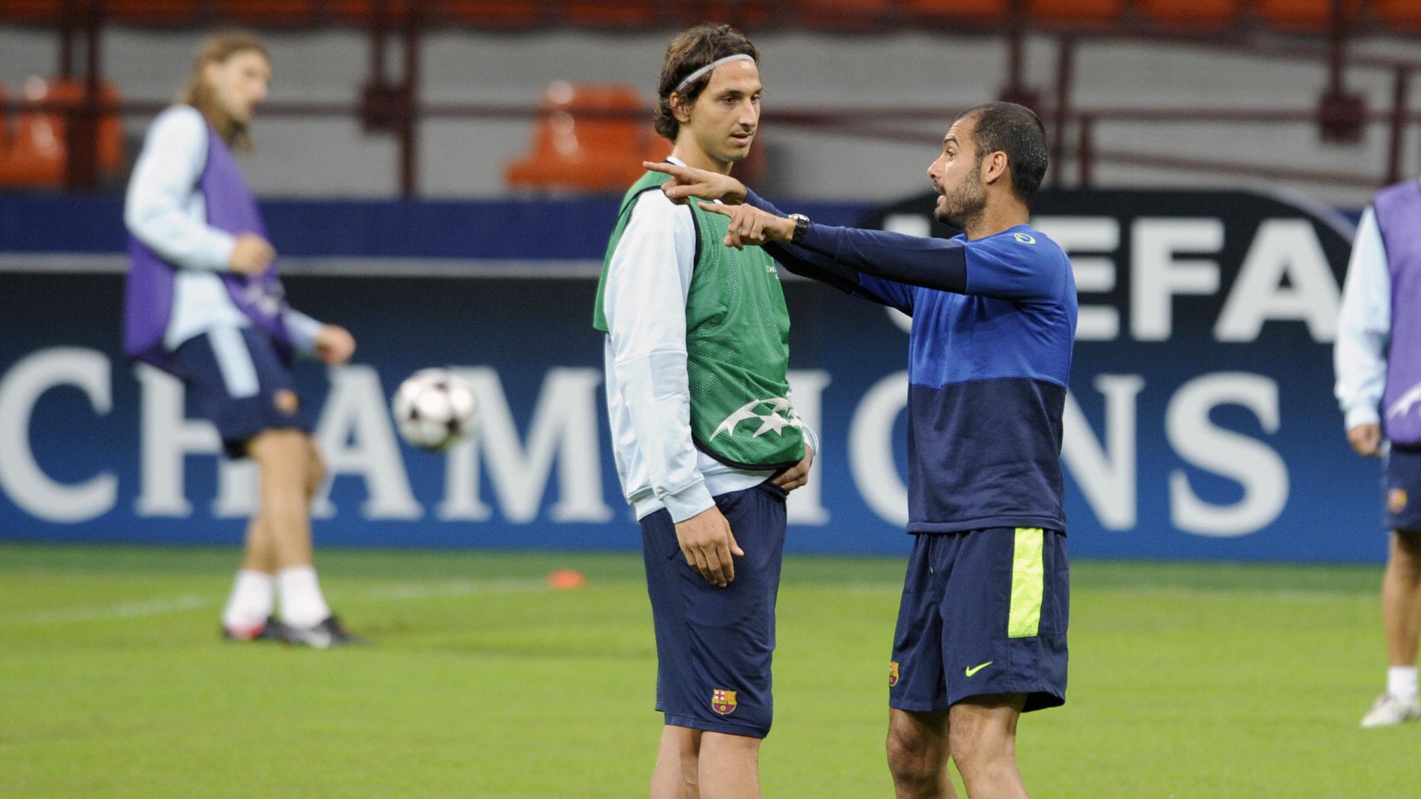 Zlatan Ibrahimovic Reveals Feud With Pep Guardiola Still A Motivator Football News Sky Sports