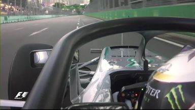 Driver’s eye view of the Halo