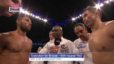 Brook v Golovkin Highlights