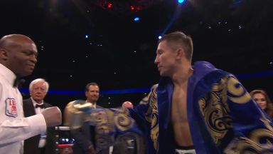 Gennady Golovkin ringwalk