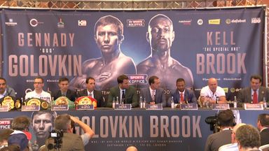 Golovkin v Brook - Final Press Conference