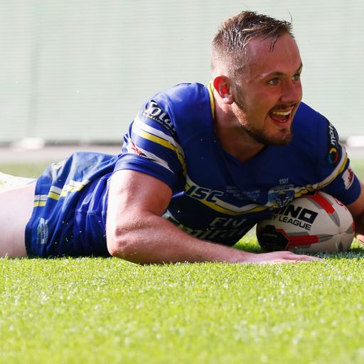 Currie blow for Warrington