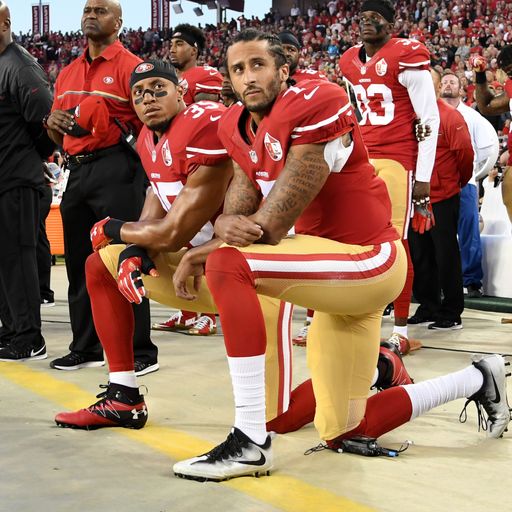 Kapernick kneel 'a national issue'