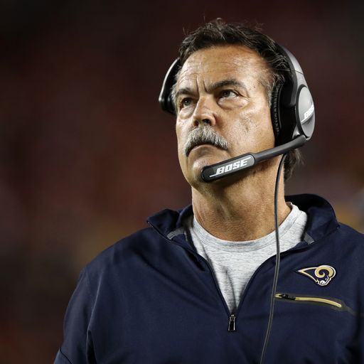 L.A Rams sack Fisher