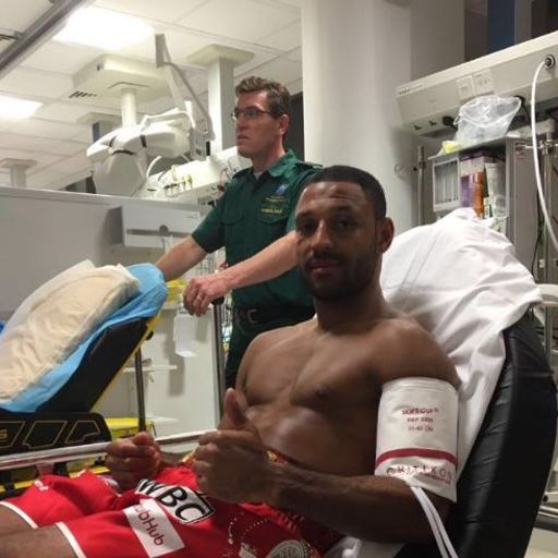 'Ingle right to stop fight'