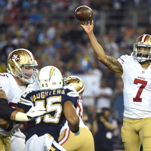 Kaepernick booed in San Diego