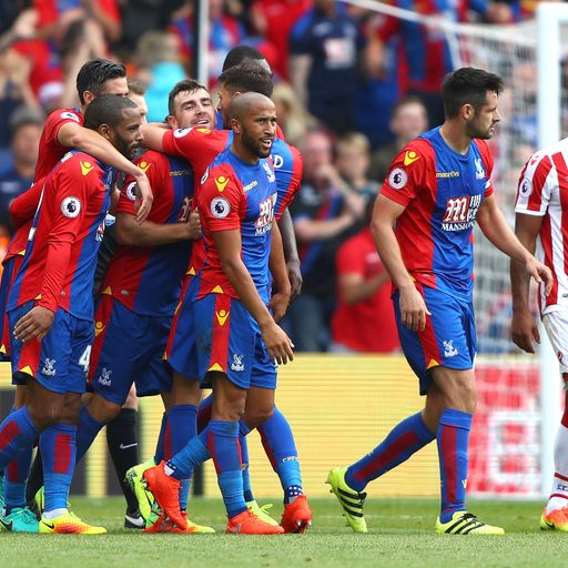 Palace cruise past Stoke