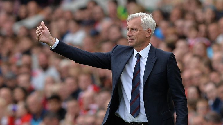 Alan Pardew felt Crystal Palace were good value for the win