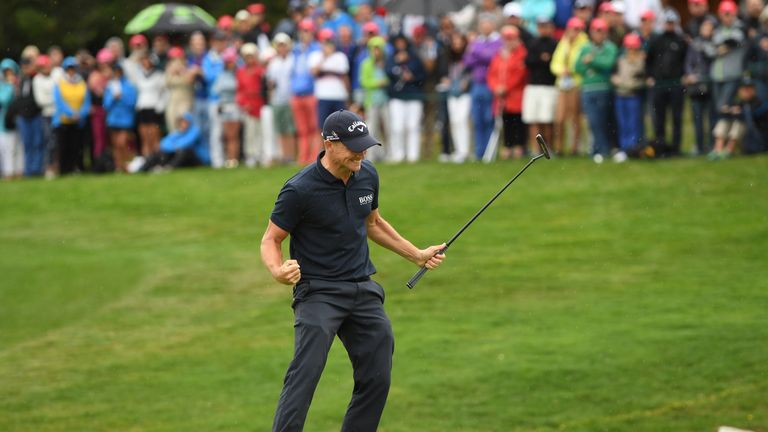 Alex Noren wins the Omega European Masters