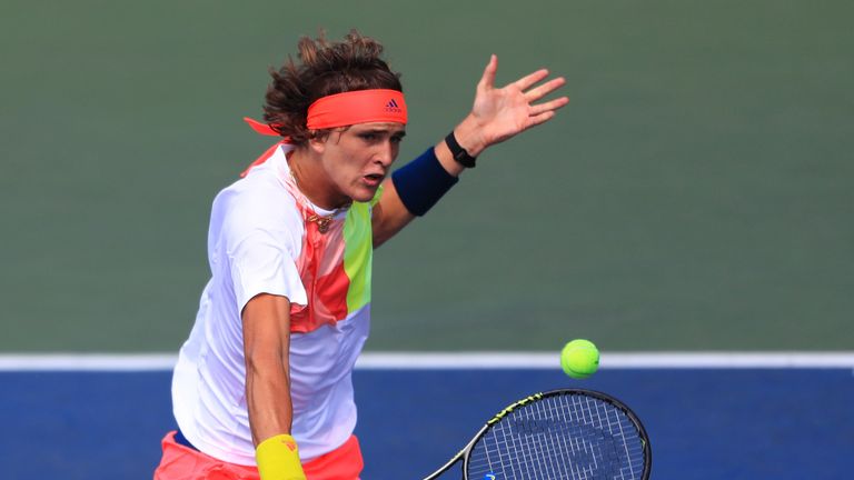 Alexander Zverev: The 19-year-old claimed a maiden ATP Tour title in Russia