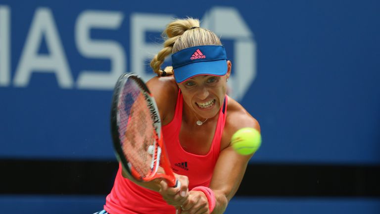 Angelique Kerber during her win over Karolina Pliskova in the US Open final