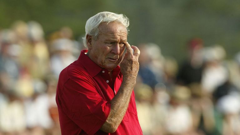 Palmer bowed out of the Masters on his 50th consecutive appearance in 2004