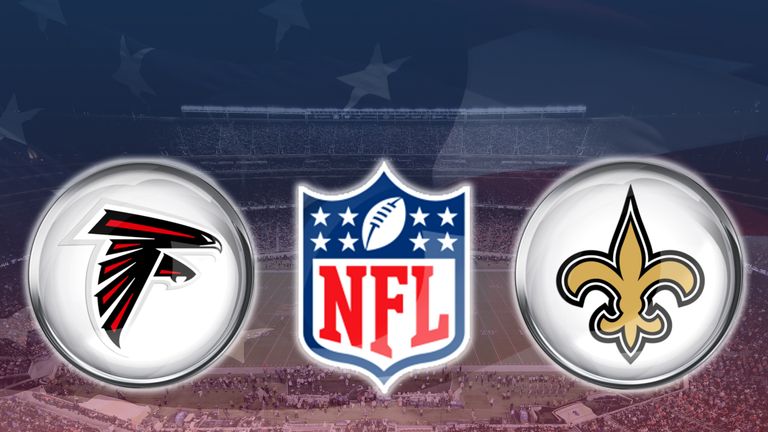 Atlanta Falcons @ New Orleans Saints live on Sky Sports 1, NFL News