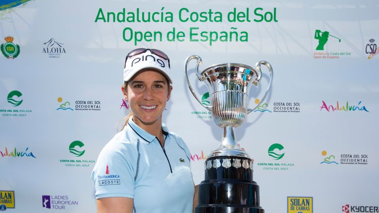 Azahara Munoz wins in Andalucia where she was brought up