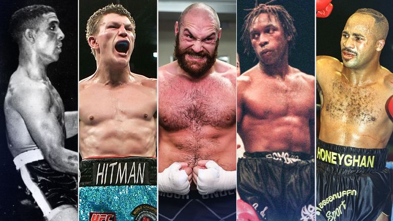 Ricky Hatton, Tyson Fury, Nigel Benn, Lloyd Honeyghan, Randolph Turpin