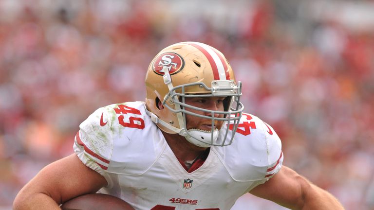Fullback Bruce Miller has been released by the 49ers