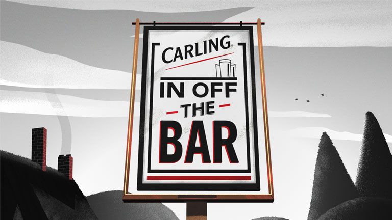 Carling In Off The Bar