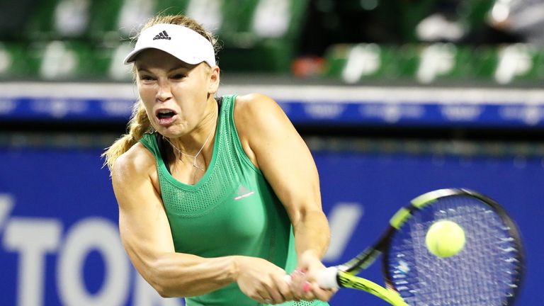 Caroline Wozniacki showing signs of of her old form again in Japan