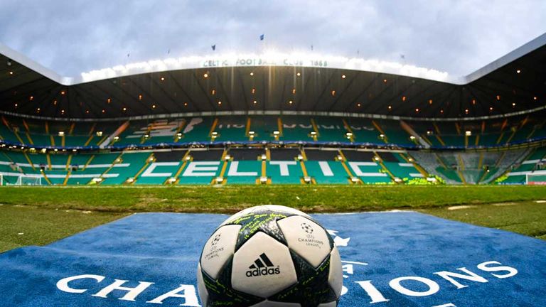 Parkhead is ready for Celtic's latest Champions League fixture 