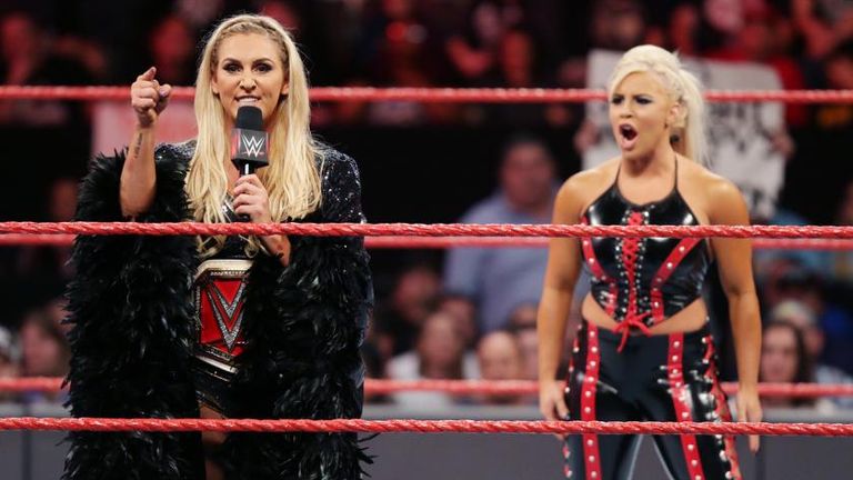 WWE Raw - Charlotte and Dana Brooke