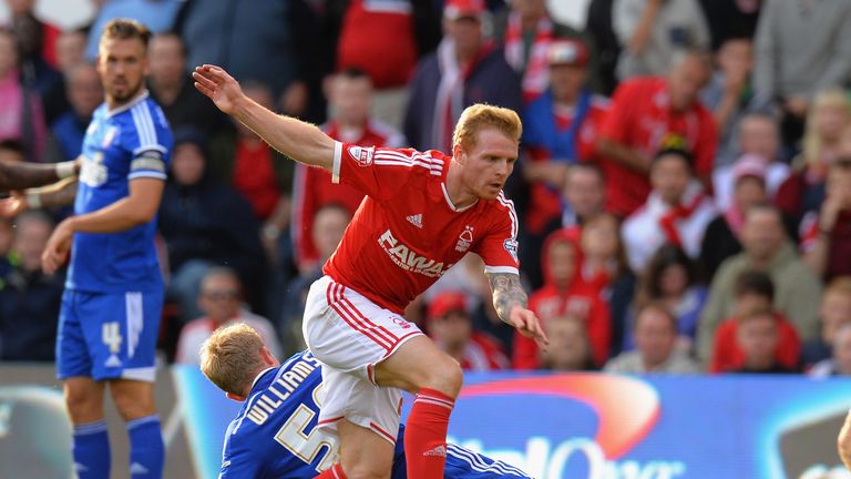 Chris Burke has joined Ross County after leaving Nottingham Forest in the summer