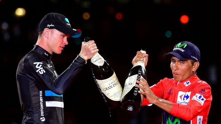 Chris Froome, Nairo Quintana, Vuelta a Espana